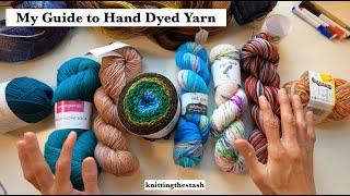 knittingthestash Tutorial: My Guide to Hand Dyed Yarn