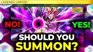 NEW LL GOKU BLACK ROSÉ TRANSFORMING! SHOULD YOU SUMMON? (Dragon Ball Legends)