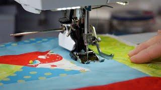 Tutorial: BERNINA walking foot no. 50 – accurate and comfortable sewing