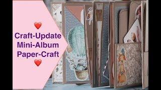 Craft-Update Mini-Album  Paper-Craft Set Action Minialbum Scrapbook