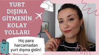 Hiç Para Harcamadan Yurt Dışına Gitmek Mümkün Mü? ESC Projeleri | Yurt Dışına Çıkmanın Yolları #ESC