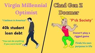 Gen Z Doomerism MOGS Millennial Positive Thinking