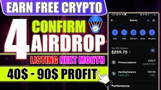 Upto 90$Profit From These 4 Upcoming Free Crypto Airdrops 2024Including 20M$ Funding Blockchains