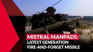 Mistral MANPADS weapons system