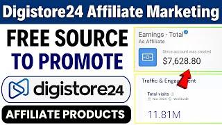 Free Traffic Source For Affiliate Marketing | Digistore24 Tutorial | Technical Berwal