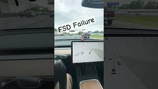 Tesla FSD Failure #FSD