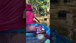 Siam reap floating villages in Tonle Sap Cambodia #travel