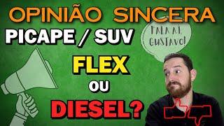 Qual é melhor: picape diesel ou flex? E SUV, qual vale mais a pena? Fala aí, Gustavo!