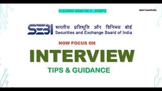 Important Tips to clear SEBI after the MAINS ||start now for Interview||SEBI gr.A || @apkiexamguide