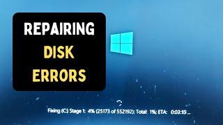 How to Fix the "Repairing Disk Errors" Issue on Windows 11