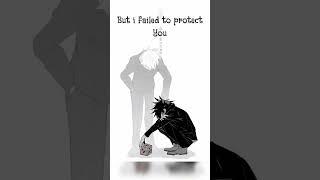 MEGUMI AND GOJO'S STORY #jujutsukaisen #jjk #gojo #megumi #megumifushiguro #sad #anime #shorts#fyp