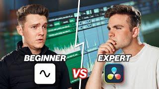 Beginner Podcaster on Riverside VS Pro on DaVinci Resolve // Podcast Editing Battle!