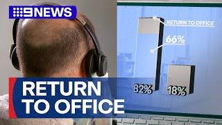 Australian companies wanting to end working from home | 9 News Australia