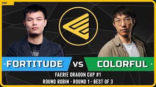 WC3 - [HU] Fortitude vs Colorful [NE] - Round 1 - Round Robin Bo3 - Faerie Dragon Cup #1