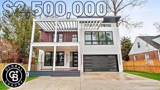 Touring a Contemporary | Bethesda Maryland | Dream Home $2,500,000 | 5 Beds 5.5 Bath`s| 4K