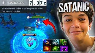 Satanic's 200IQ Storm Spirit Mid: A Last Pick Legend