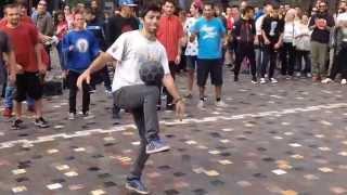 Street Dance Monastiraki Square Athens Greece