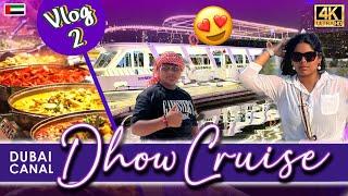 Dubai Marina DHOW CRUISE tour||#dhowcruisedubai #dubai #rich
