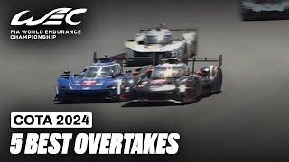 5 Best Overtakes From COTA I 2024 6 Hours of COTA I FIA WEC