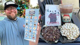 Disney Springs 2024 | NEW Christmas Cookies At Gideon's & The Holiday Bar | Walt Disney World