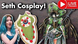 Seth Cosplay- Trinity Blood (Episode 2) Live Crafting Stream