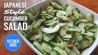 How to Make a Japanese Cucumber Salad with Vinegar | Cucumber Salad Recipes Easy