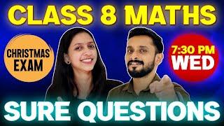 Class 8 Maths  Christmas Exam | Sure Questions | Exam Winner Class 8