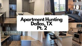 APARTMENT HUNTING IN DALLAS,TX PT.2|JOURNEY TO DALLAS