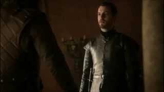 Renly Baratheon warns Eddard Stark