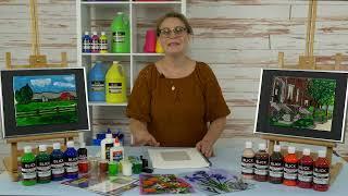 ART LESSON PLAN FOR GRADES 9-12 | Reverse Glass Tempera Painting