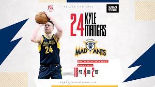 Kyle Mangas score 18 points for the Mad Ants!