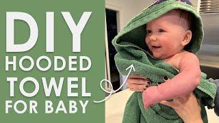 The Easiest Way to Sew a Hooded Towel