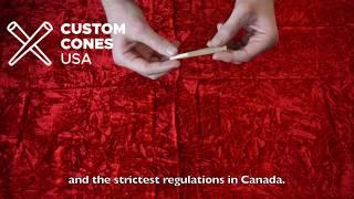 Pre-Rolled Cones - 84mm Brown Pre-Roll Cones | Custom Cones USA