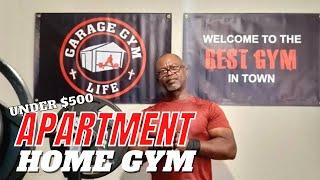 His Apartment Home Gym Cost UNDER $500 | Garage Gym Life with @CharlieBsr