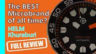 In-Depth HELM Khuraburi Watch Review - Is the HELM Khuraburi The GREATEST Microbrand Watch?