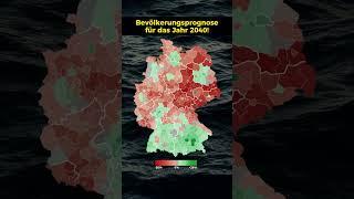 Bevölkerungsprognose nach Regionen bis 2040!