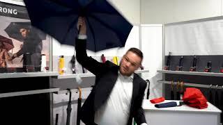 doppler SUPERSTRONG - Der erste Regenschirm, der nicht umklappt!