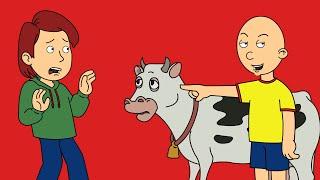 Caillou Tells the Cow to Beat His Dad Up/Grounded