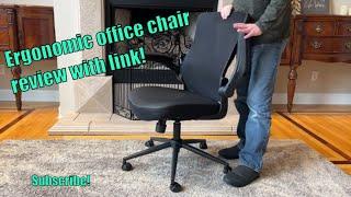 Great ergonomic office chair from Amazon - review and link!