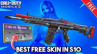 Free Kilo 141 Red Action is the best free skin in CODM S10