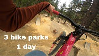 Touring Three Bike Parks In One Day!!! Bijou, Incline village and Truckee