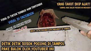 BIKIN JATUH HARGA DIRI SETAN‼️POCONG INI DI TAMPOL PAKE BALOK OLEH YOUTUBER INI