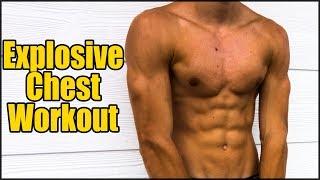 Explosive 6 Min. Home Chest Workout (Follow Along Workout) | Tim S Fitness