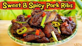 Sweet and Spicy Pork Ribs