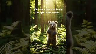 Bear Dances  #DancingBear #ForestGroove #WildVibes #BearBoogie #NatureBreak #TooSmooth #AnimalVibes