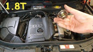 1.8T Audi A6 Thermostat Replacement c5
