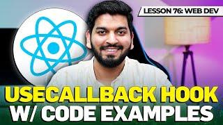 Learn useCallback hook with Code Examples