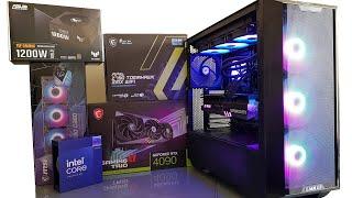 INTEL i9 Core 14900K MSI RTX 4090 Gaming X TRIO PC Toplama