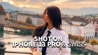 아이폰 13 프로 미친 카메라 성능 / 영상러의 iPhone 13pro 스위스 영상