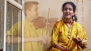 Taare Ginn Cover | Tribute to SSR | Voice Violin Duet Cover | Ft Charumathy, Neeraja and Vivek